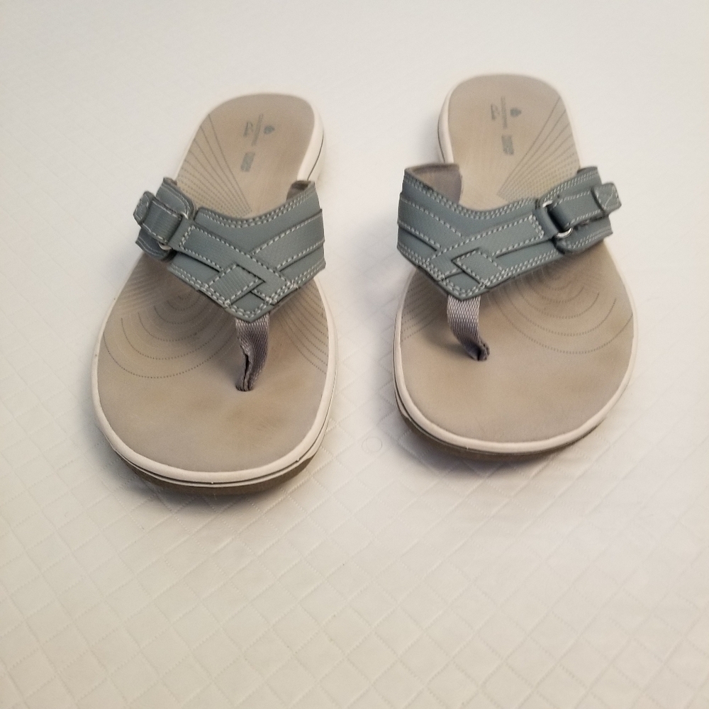 Clarks Cloudstepper Cushion Soft Blue Size 9 - image 1